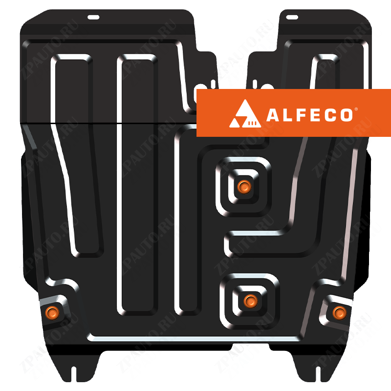 Защита  картера и КПП Vortex Estina 2008-2014 V-all , ALFeco, сталь 2мм, арт. ALF0202st-1
