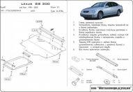 Защита картера и КПП для LEXUS GS300 Европа 1997 - 2004, V-3,0 (220hp), Sheriff, сталь 2,0 мм, арт. 24.0764