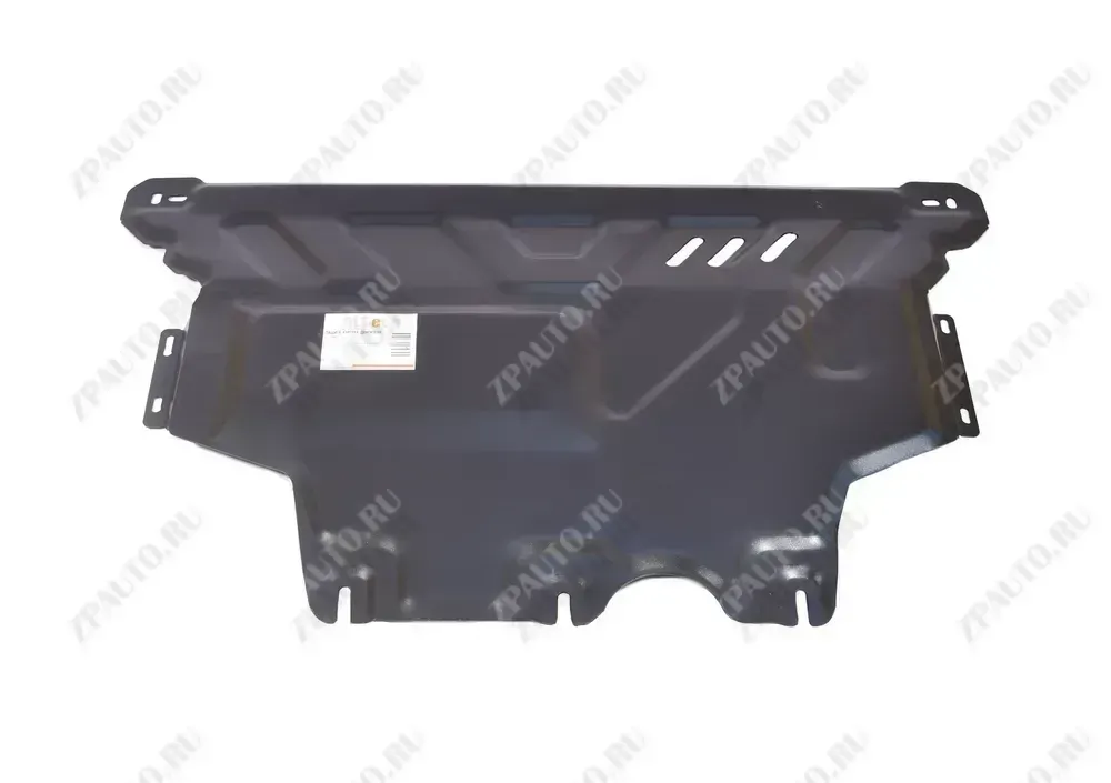 Защита  картера и кпп для Volkswagen Passat (B8) 2014-2019  V-all , ALFeco, сталь 2мм, арт. ALF3033st-6