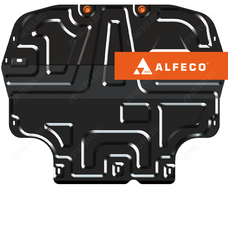 Защита  картера и КПП  Seat Toledo III 2004-2009 V-all , ALFeco, сталь 2мм, арт. ALF2012st-3