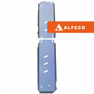 Защита  топливопровода (2 части) JAC JS6 2022- V-all , ALFeco, алюминий 4мм, арт. ALF5626al