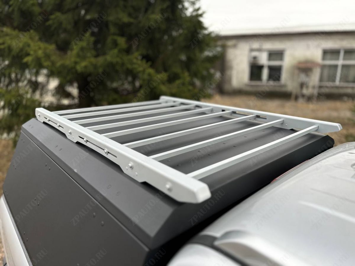 Экспедиционный багажник на крышу кунга Silver JAC T9 4WD (дизель) 2024- арт. JACT924-27SILVER