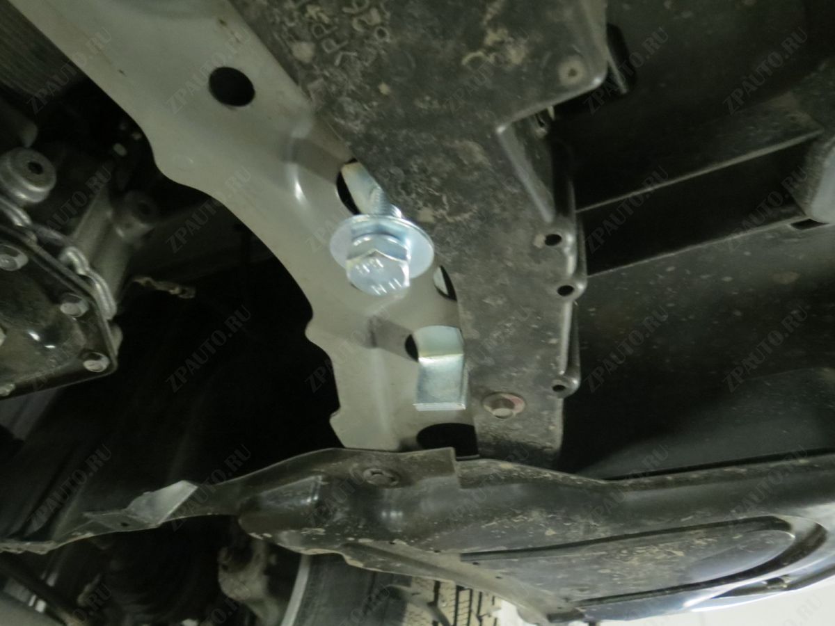 Защита АвтоСтандарт (Двигатель, Коробка переключения передач), 1,5мм сталь для Nissan Tiida  2015-2018 арт.51427