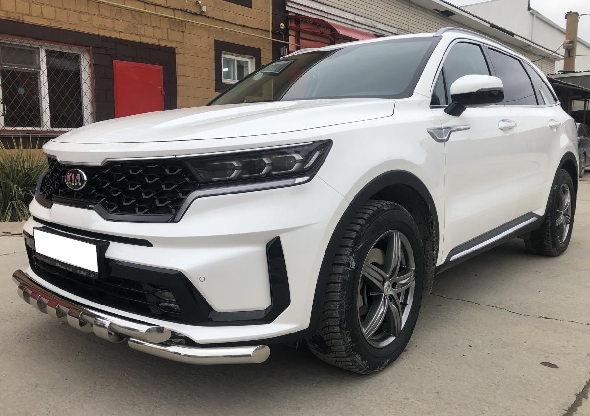 Защита переднего бампера G для автомобиля  KIA Sorento MQ4 2020 арт. KSRMQ4.20.05